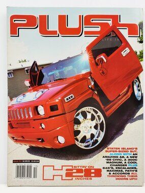 Plush Magazine VTG 2005 New York City Staten Island Custom Car Scene Unread